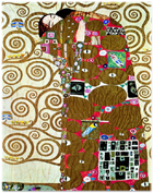 Fulfillment, Gustav Klimt