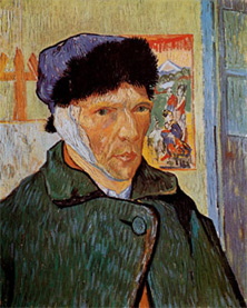 Self-Portrait with Bandaged Ear, Vincent van Gogh